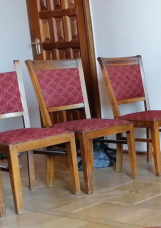 Реставрация стульев рижского гарнитура